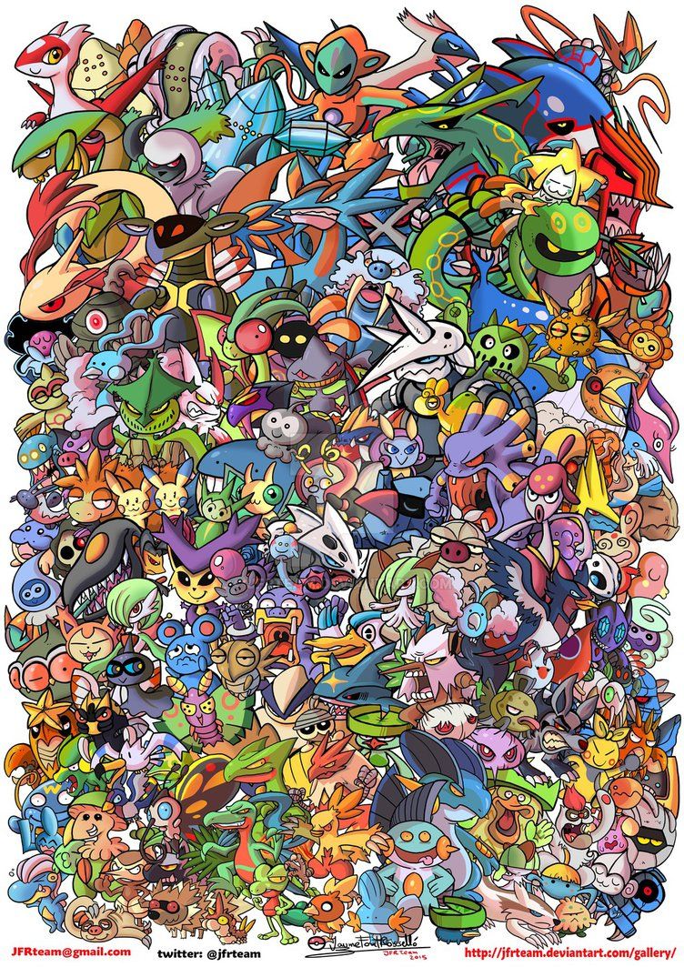 All Hoenn Pokemon By Jfrteam With Image