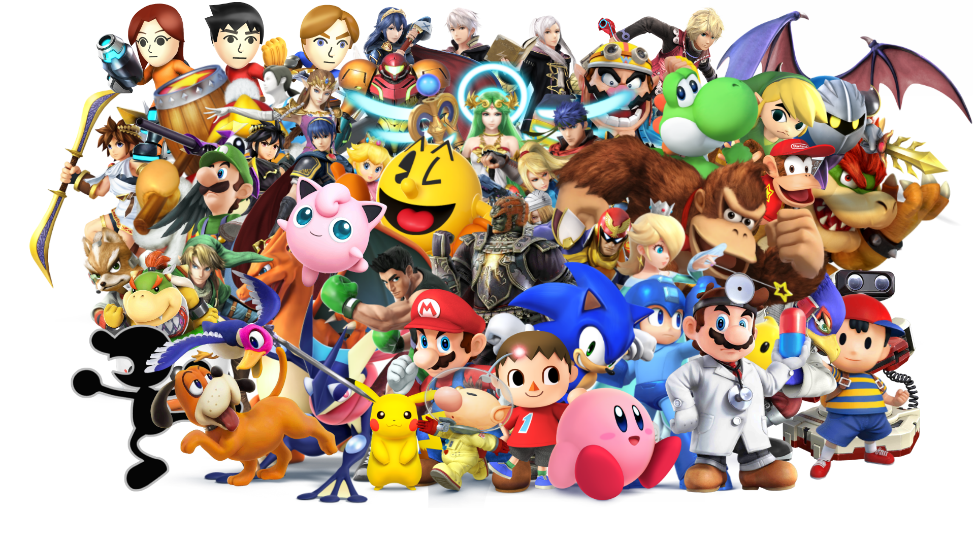 Ssb4 All Characters By Thebaconcity
