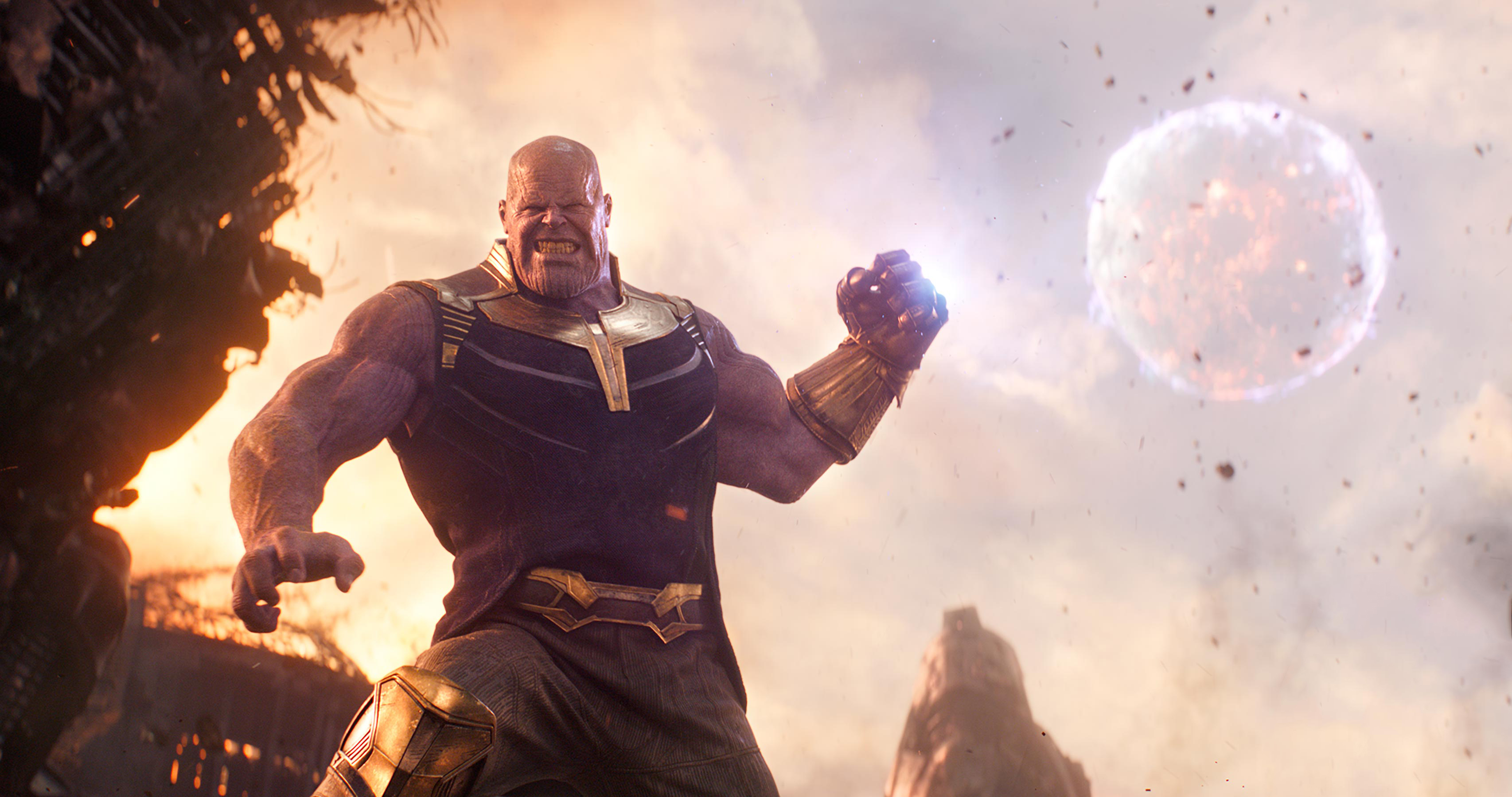 Thanos In Avengers Infinity War HD Movies 4k Wallpaper Image