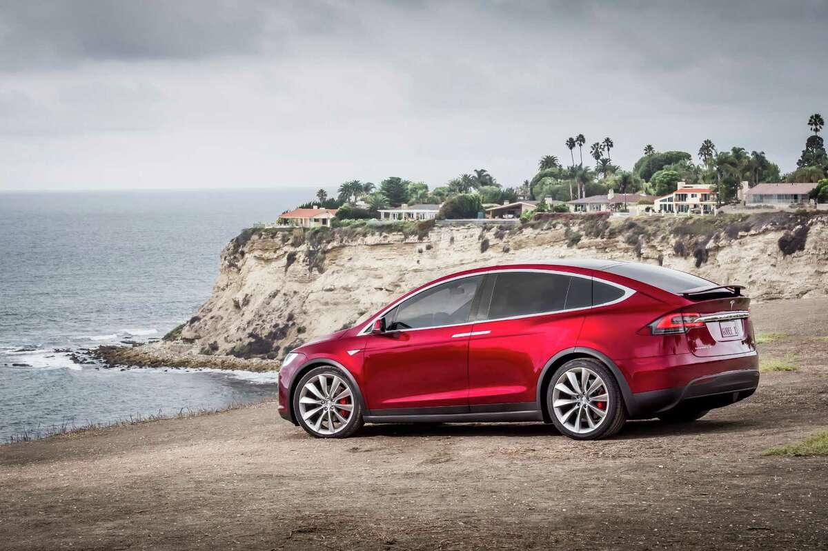 Tesla Releases Photos Of Its New Crossover Model X Suv