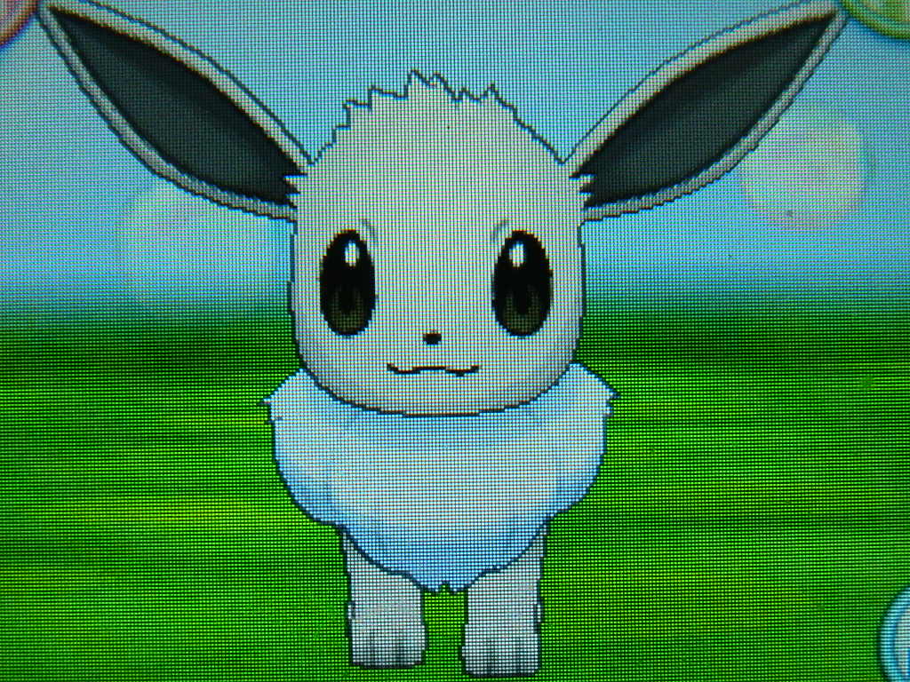 Shiny Eevee At Last Via Instacheck Method By Saffie Chan On