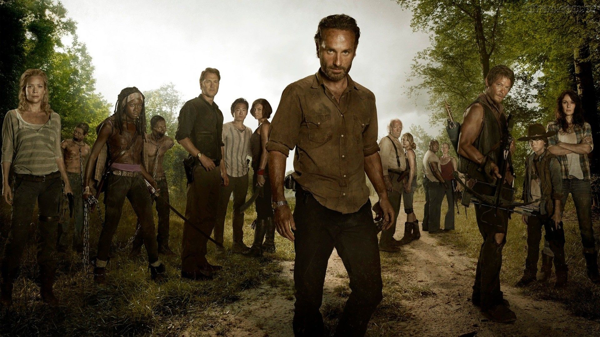Papel De Parede Personagens The Walking Dead