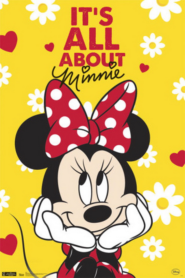Minnie Mouse Classic iPhone Wallpaper Photo