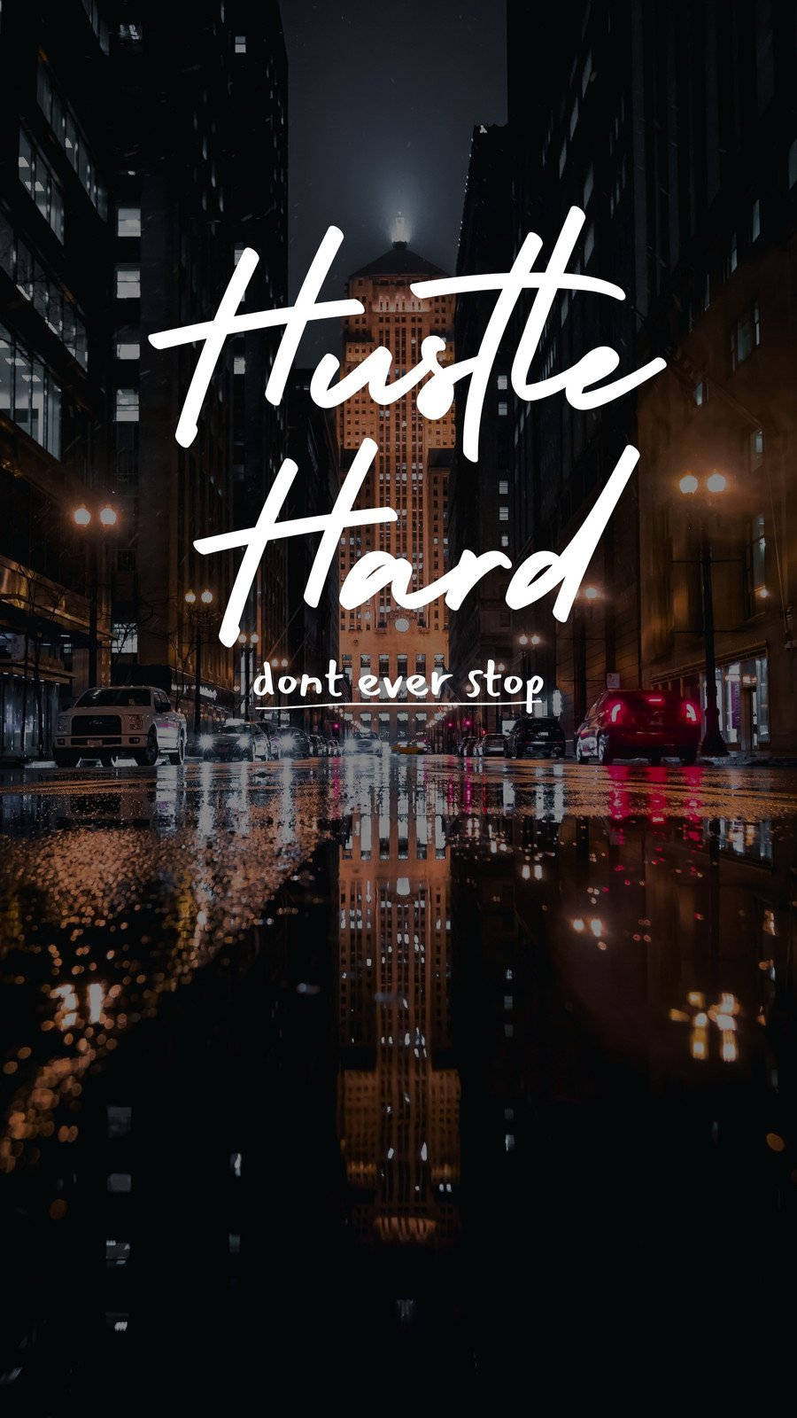 Hustle Hard Wallpaper