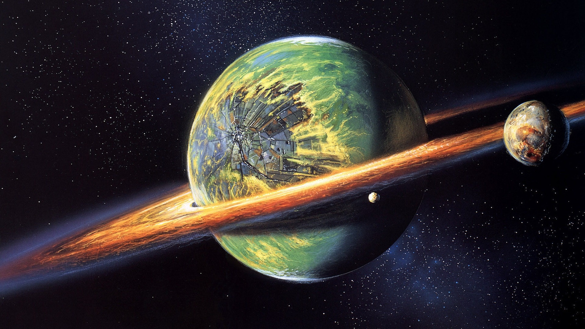 Planet With Wallpaper