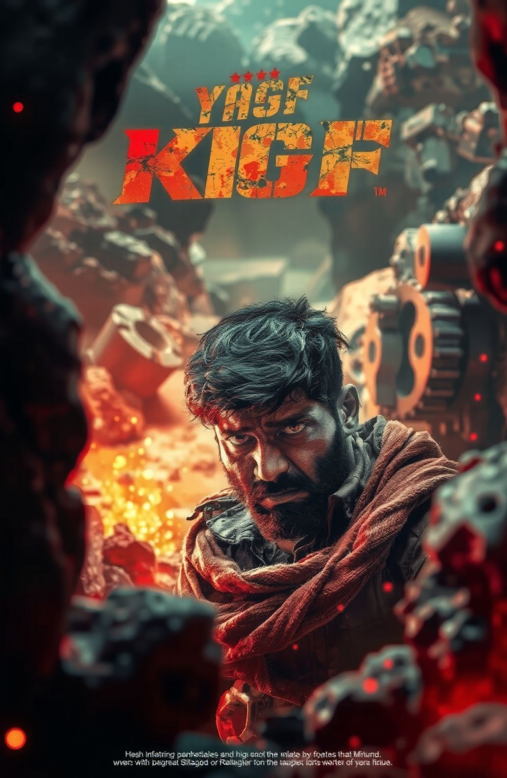 Yash Kgf Wallpaper