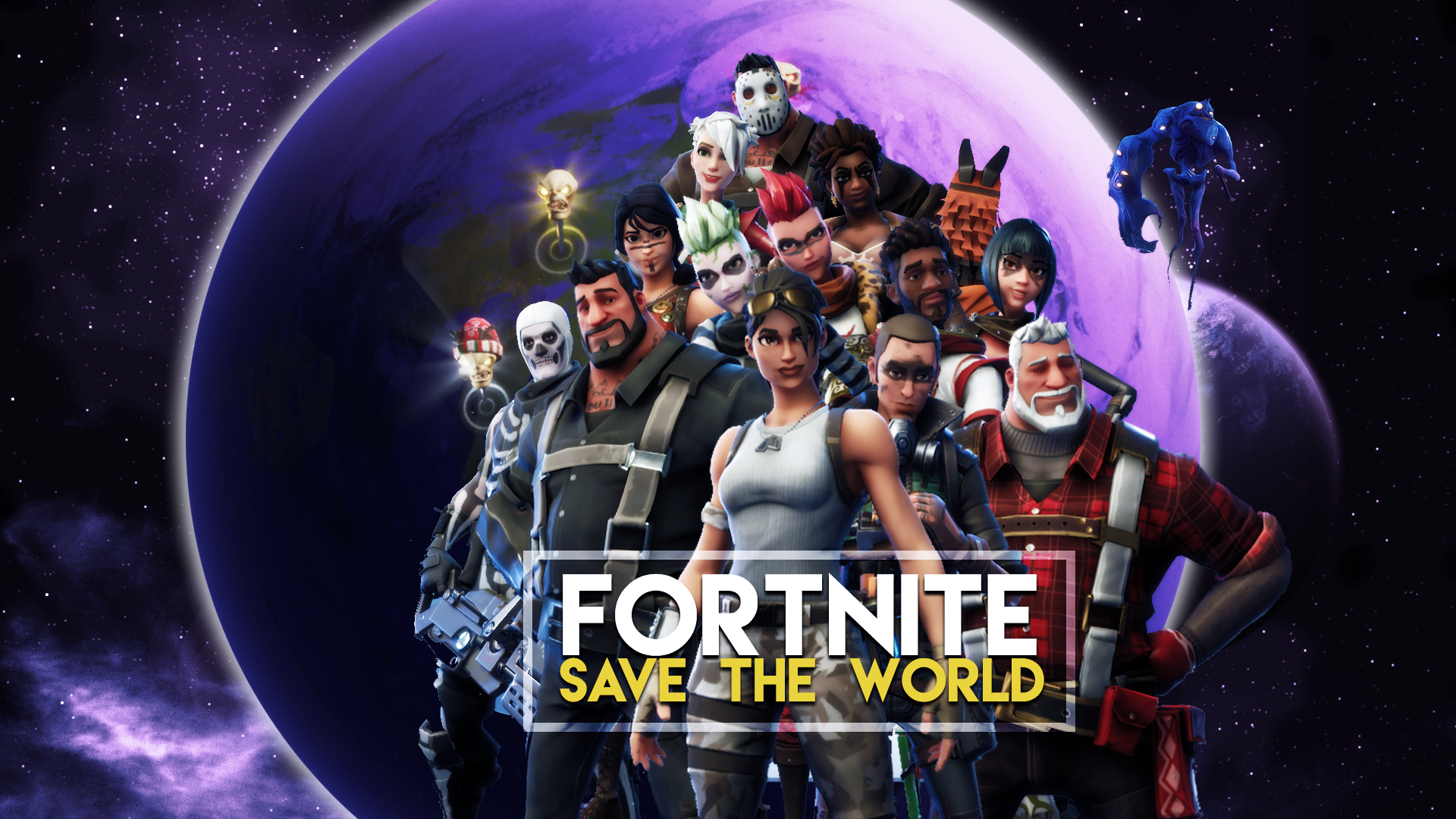 Made a new wallpaper what do you guys think FORTnITE