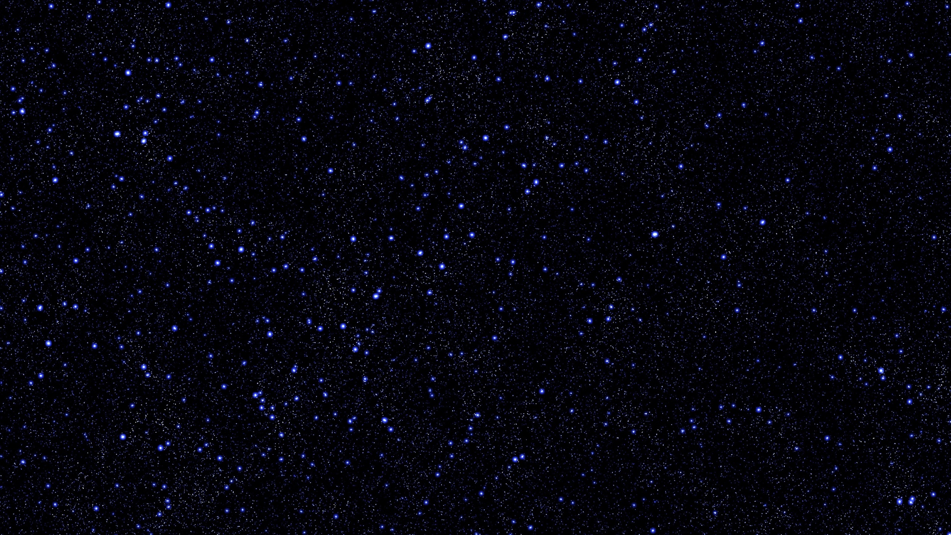 Черное небо со звездами