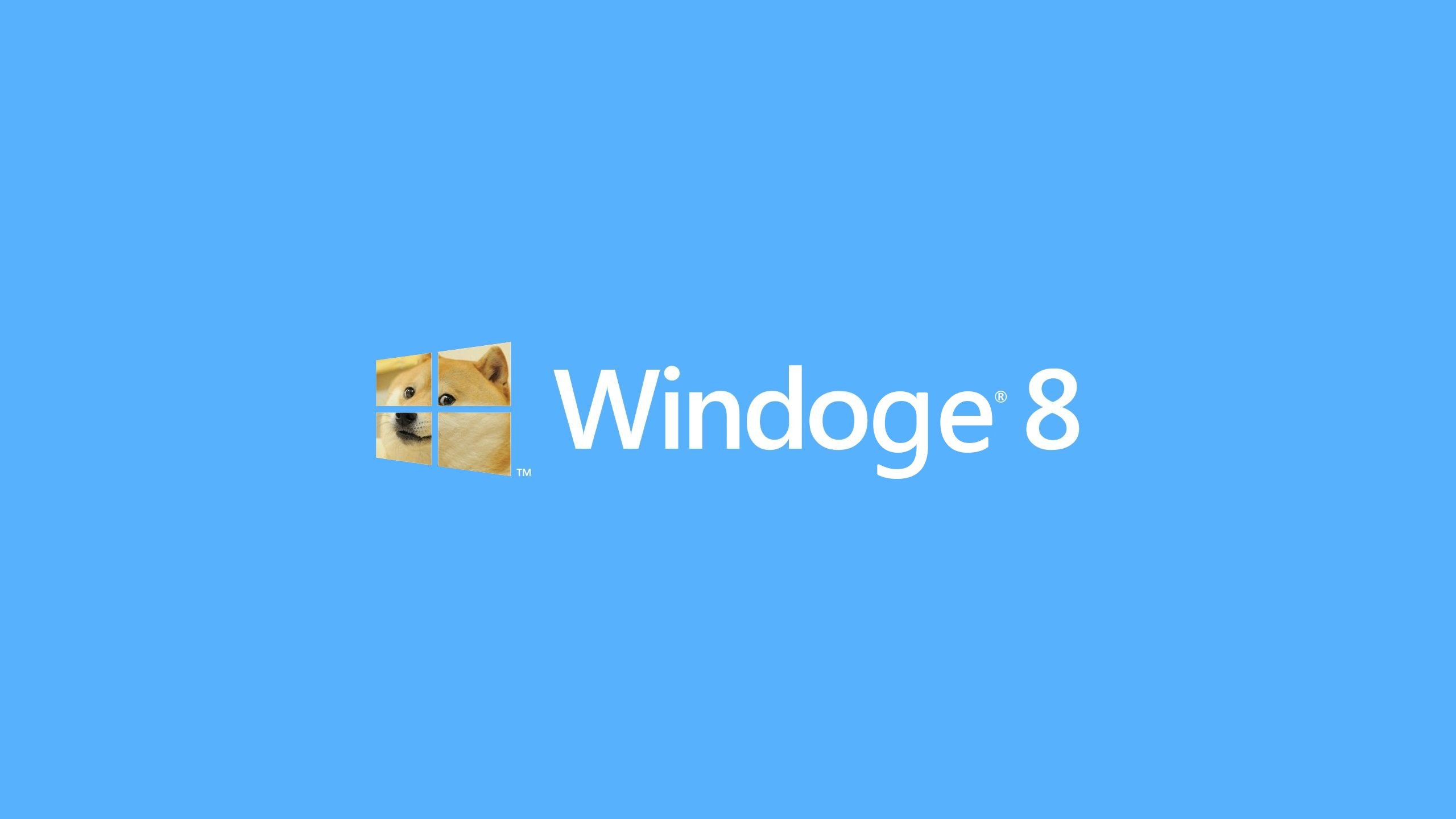 Windoge Doge Wallpaper 2560x1440