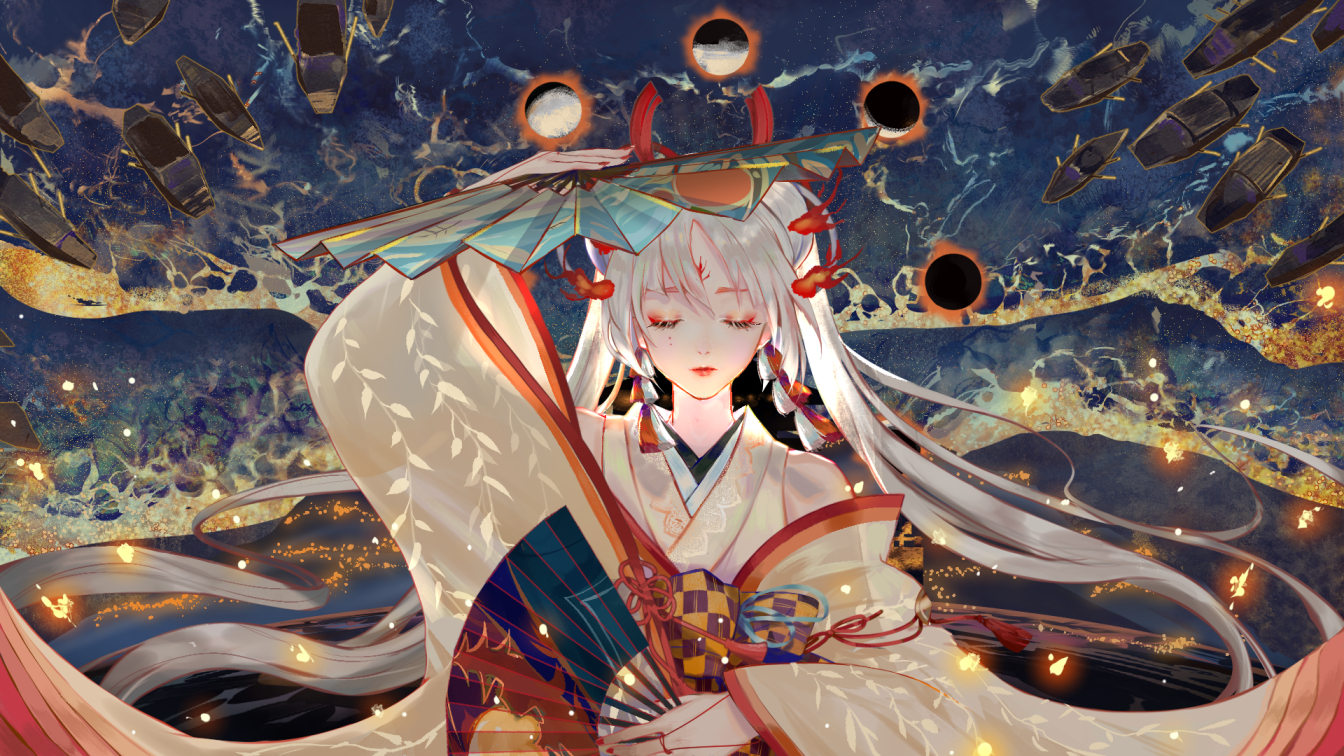 Shiranui Onmyouji Netease Zerochan Anime Image Board