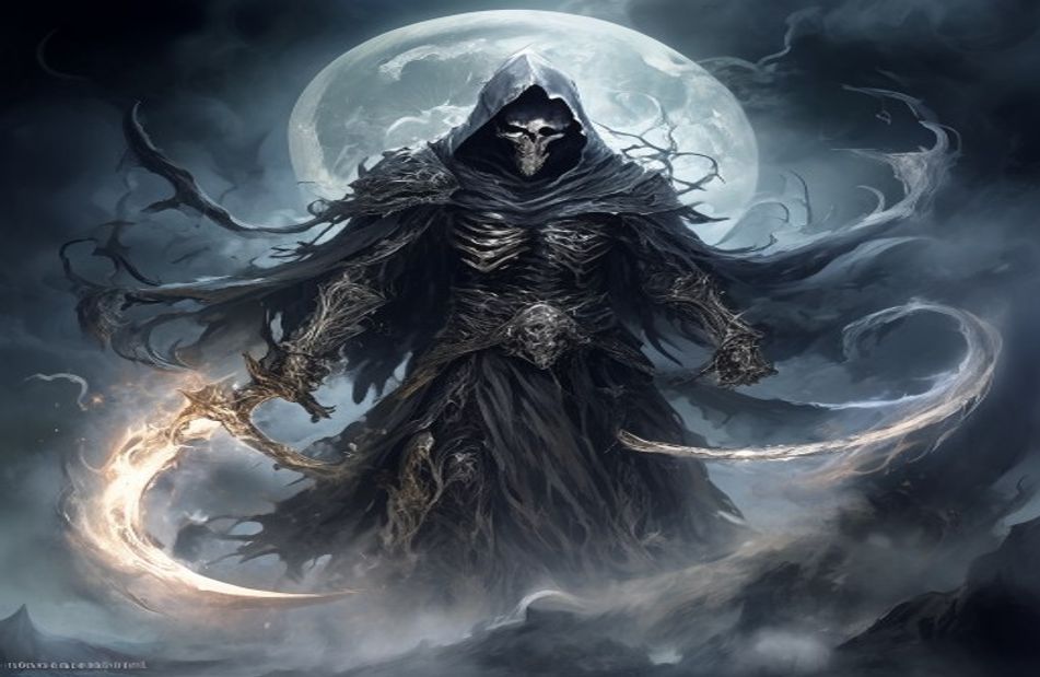 Badass Grim Reaper Wallpaper