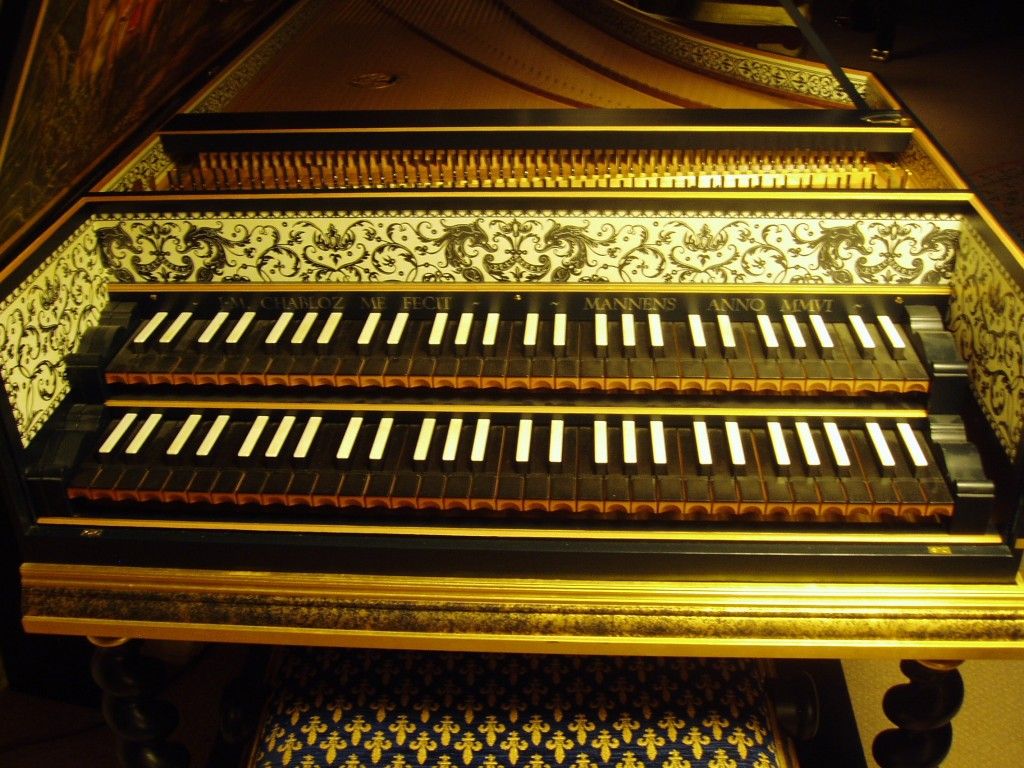 Harpsichord Keys Pianos Baby Their Grand Organ Music