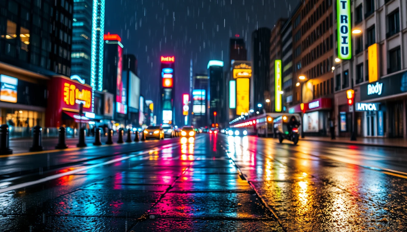 4k Rain Wallpaper