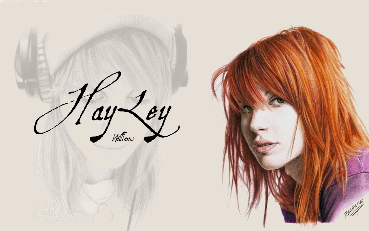 How To Draw Hayley Williams Step by Step Drawing Guide by Dawn  DragoArt