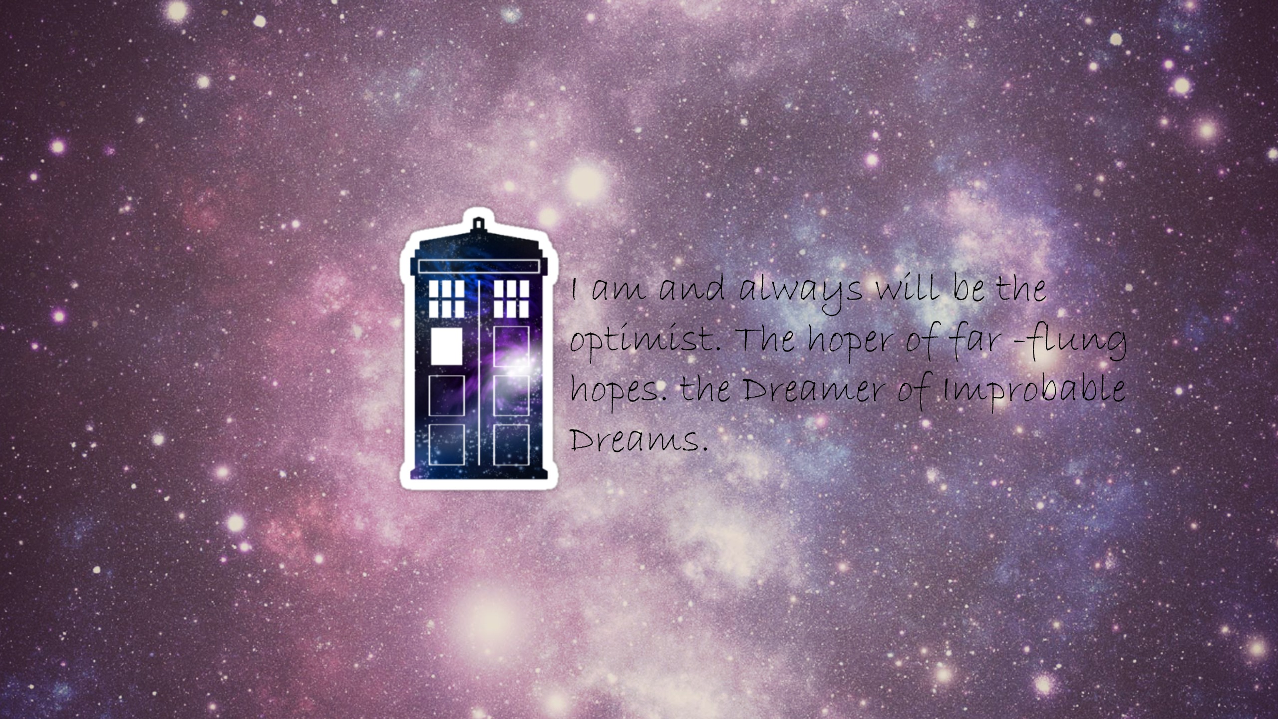 A Wallpaper I Made Doctor Who