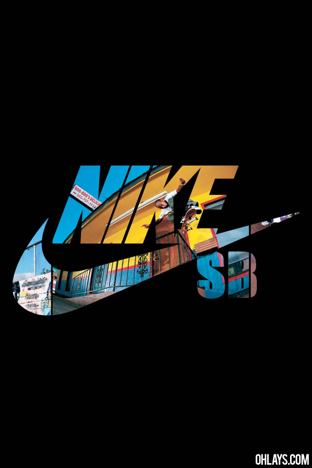 Nike Baseball iPhone Background Wallpaper