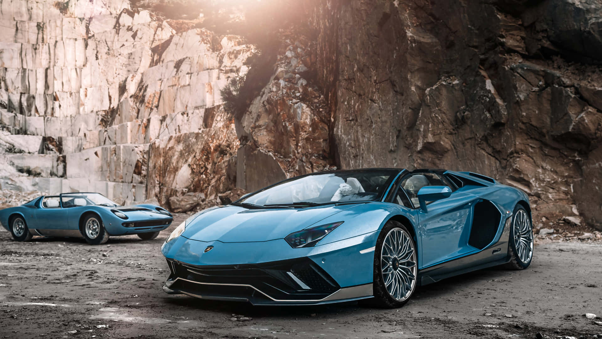 Caption Luxury Meets Speed In The Sleek Lamborghini Aventador Ui1wj8vz1psdme66 Wallpaper