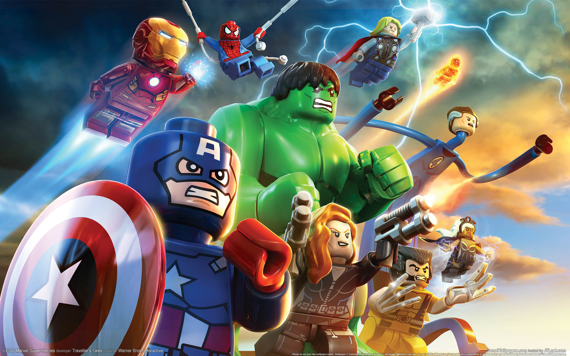 LEGO Marvel Super Heroes HD wallpaper 1 2