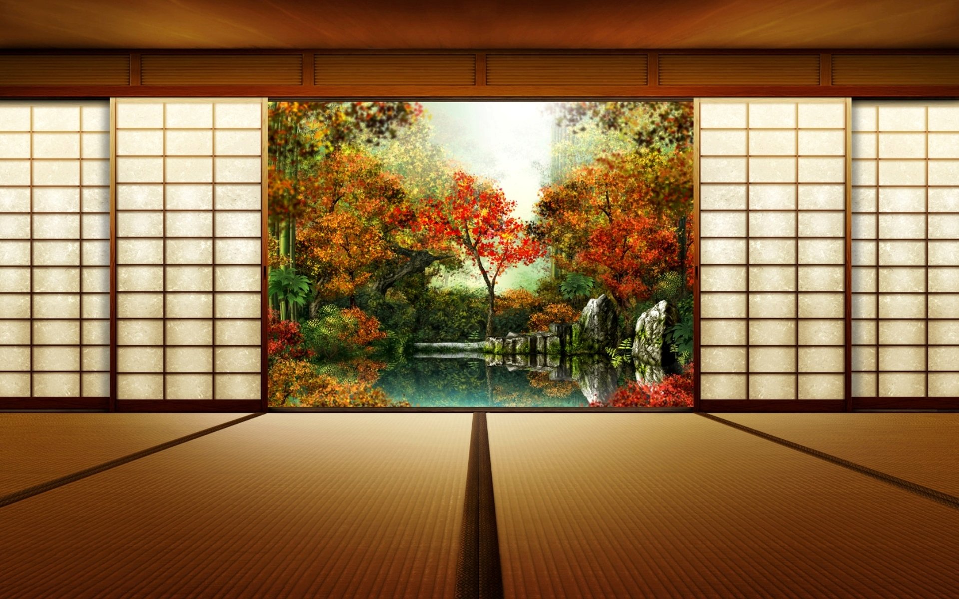 Shoji HD Wallpaper Background Image