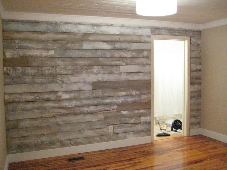 Faux Reclaimed Wood Wall Panels Nursery Walls