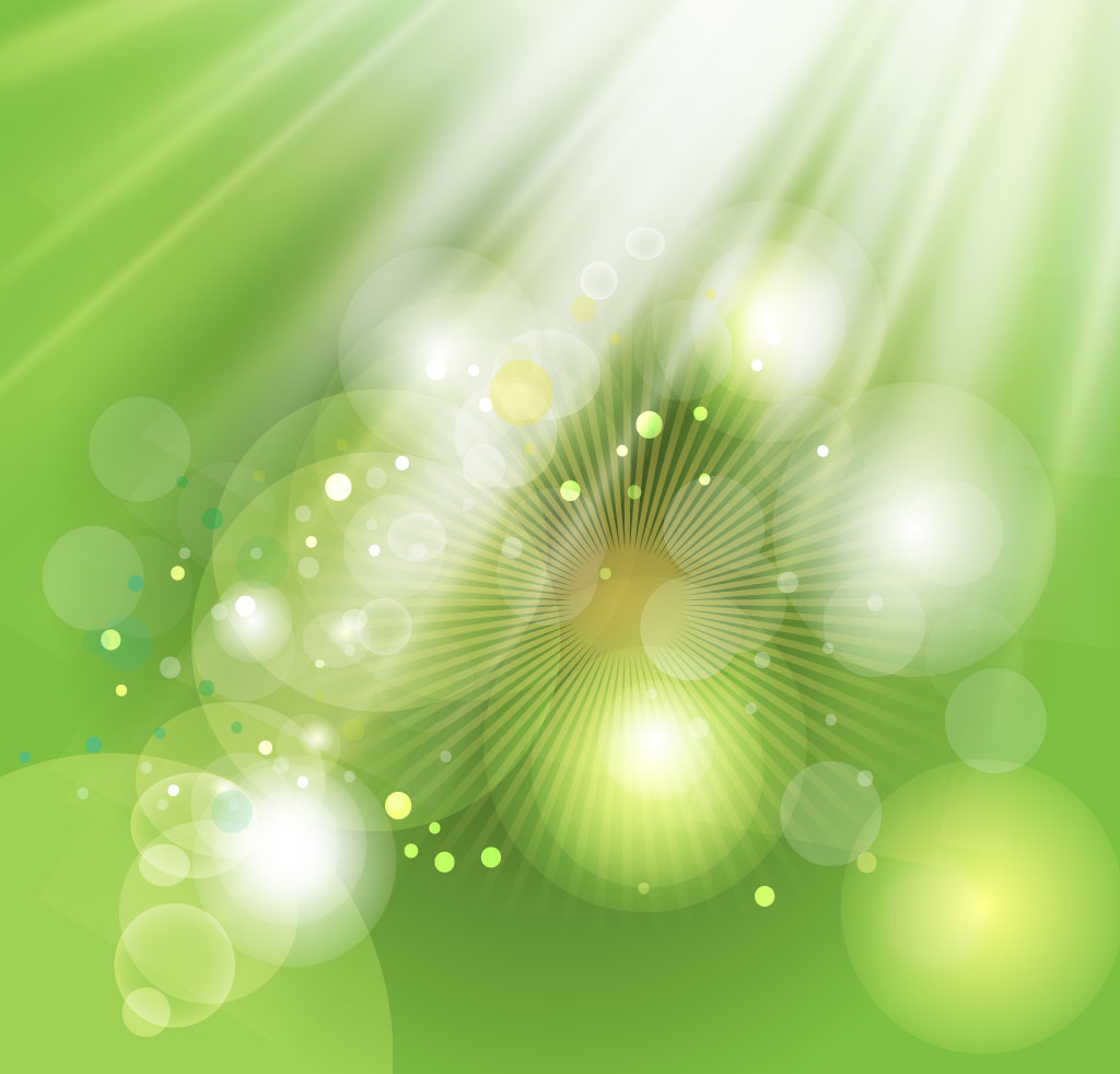 Cool Green Light Background Lig