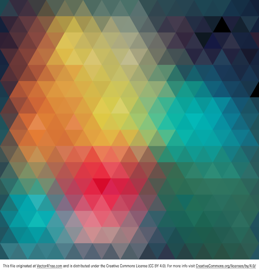 We Would Like To Share With You Cool Geometric Colorful Vector This