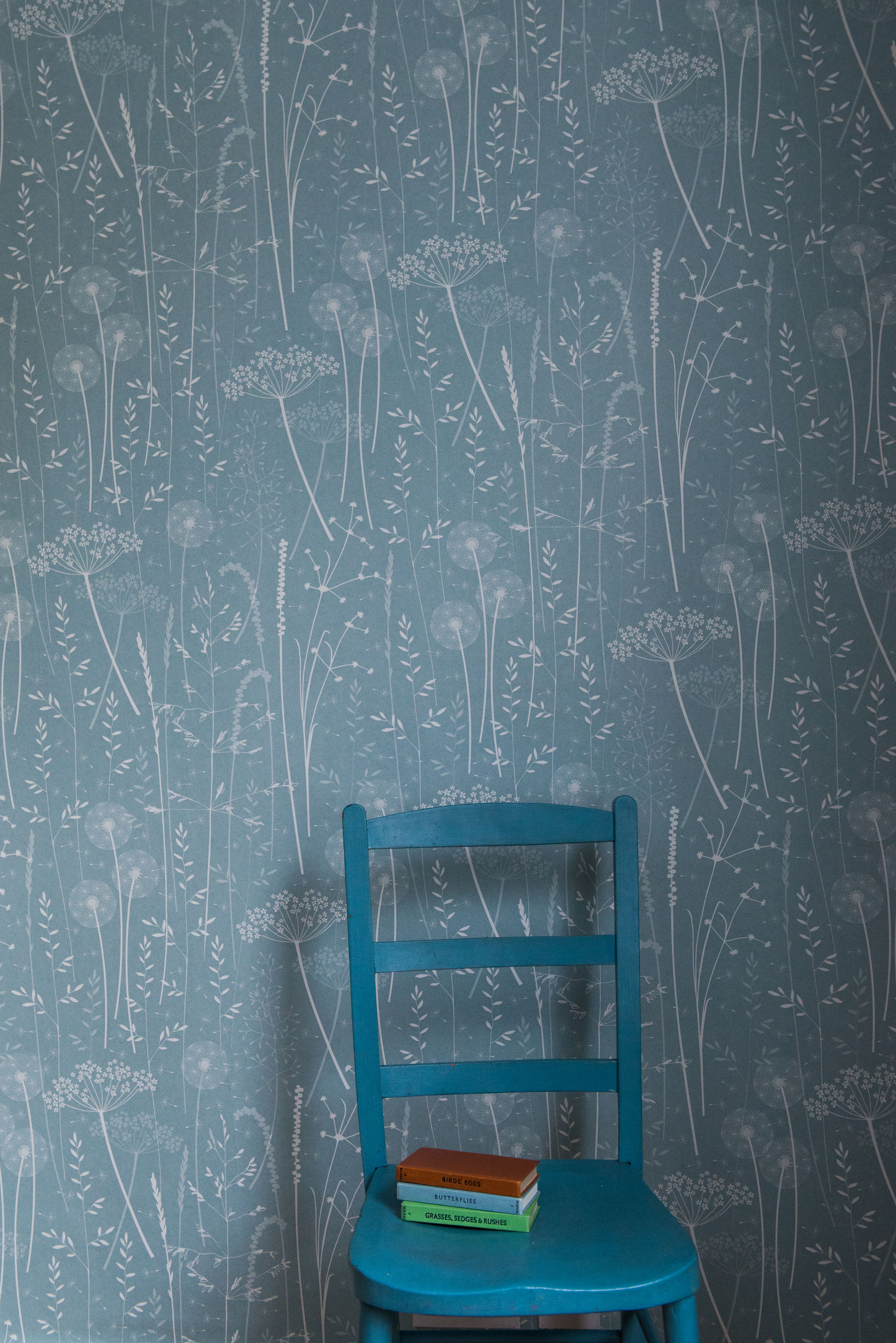 Meadow wallpaper in teal repeat size 52 x 76cm 69 per 10m roll 3000x4495