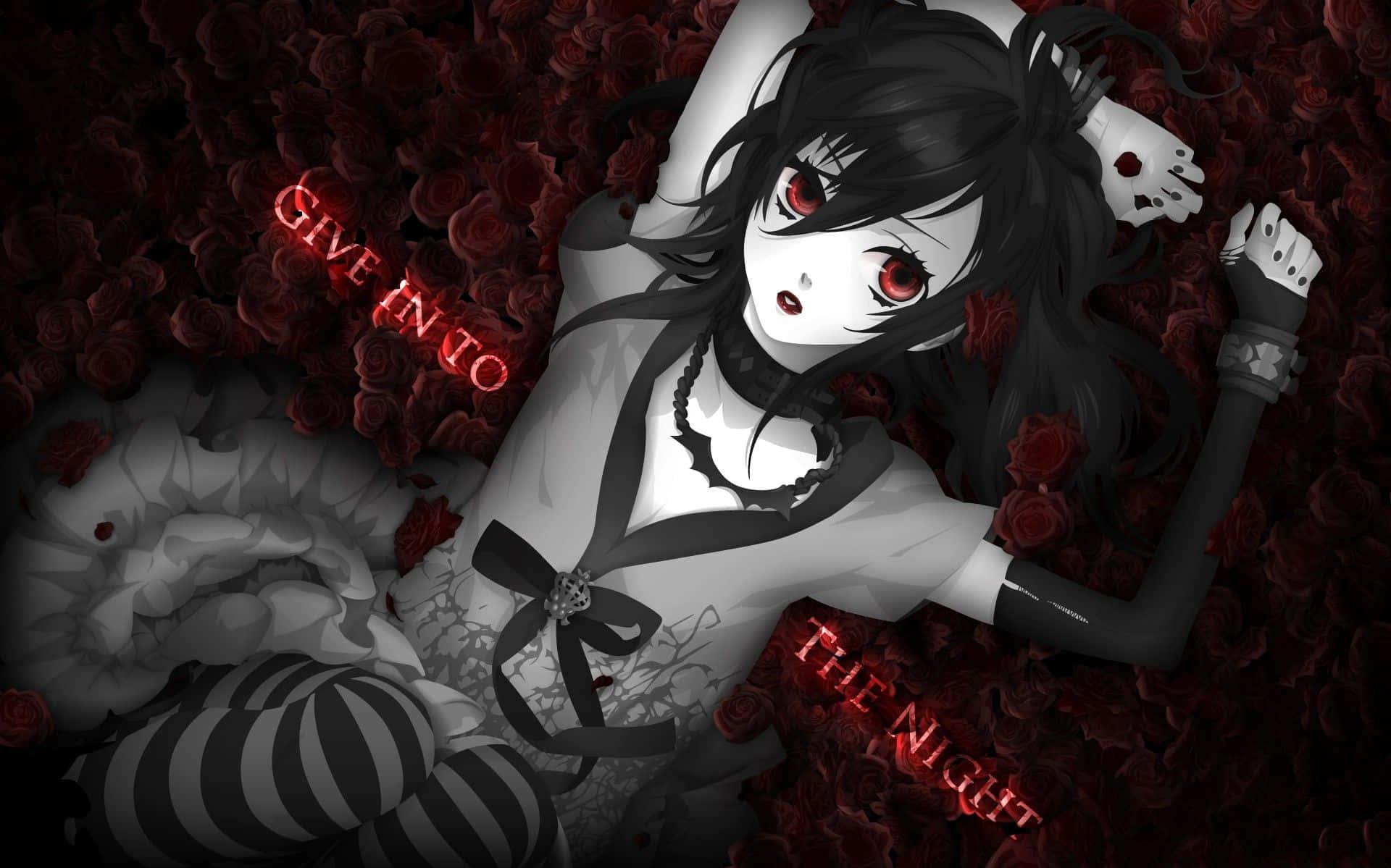 Gothic Anime A Dark Dream Awaits Wallpaper