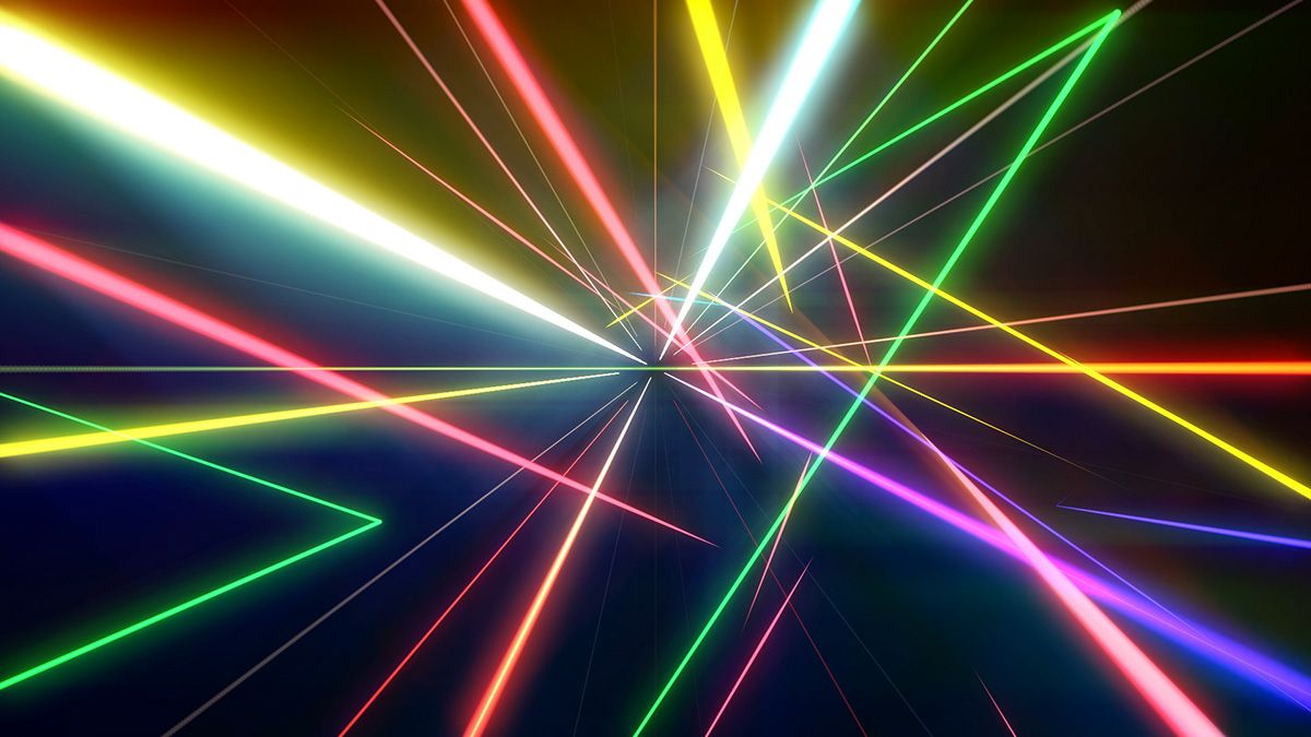 Neon Lasers And Lights Vj Pack On Video Editing