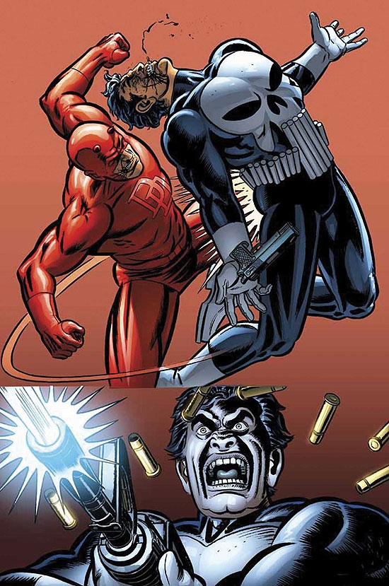Daredevil Vs Punisher Cover Marvel