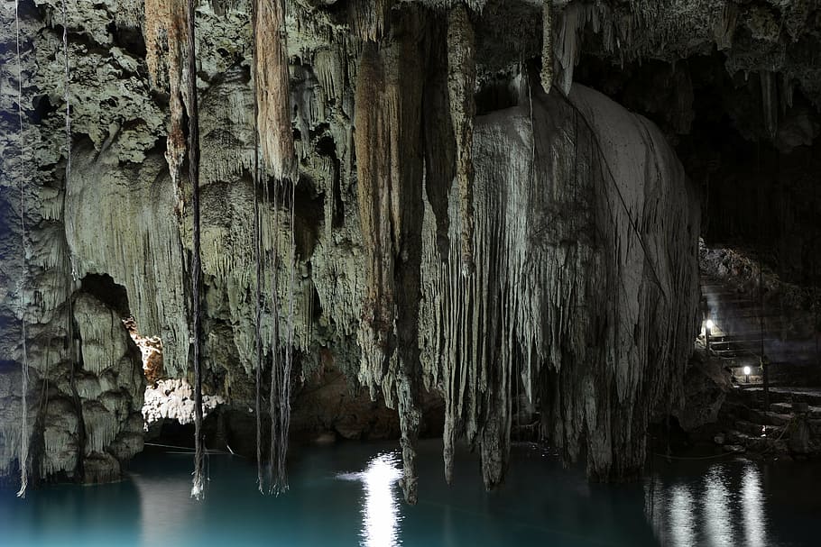 HD Wallpaper Photography Of Stalagmite Cave Cenote Grotto