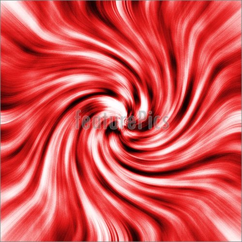 Illustration Of Red Abstract Swirl Background