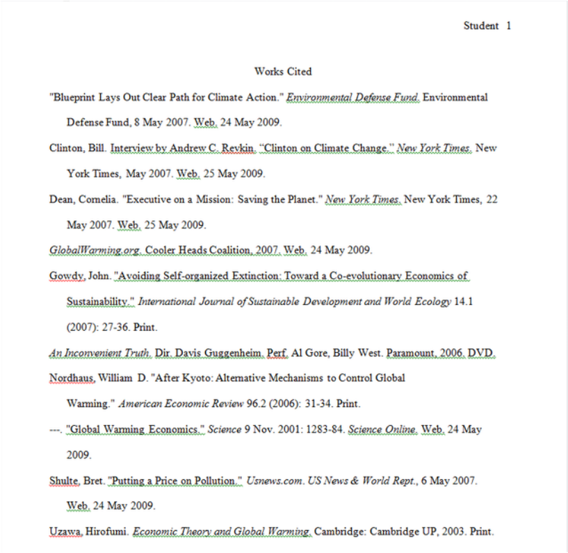 V Creating a Works Cited Page  ppt download