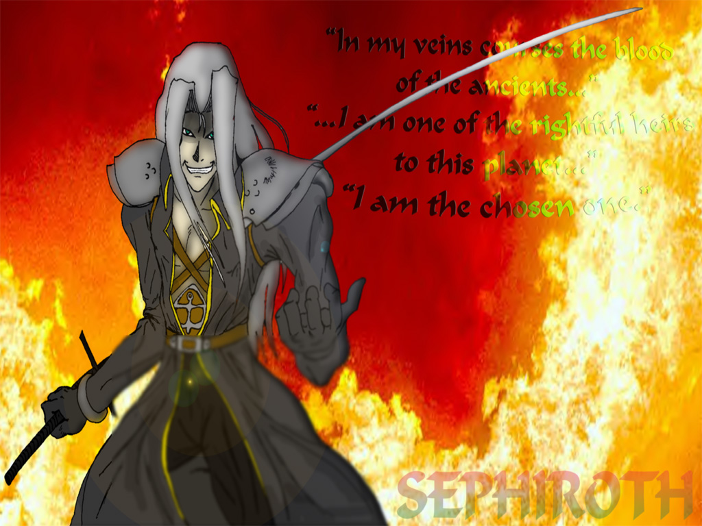 Sephiroth Wallpaper By Loveslastrequiem