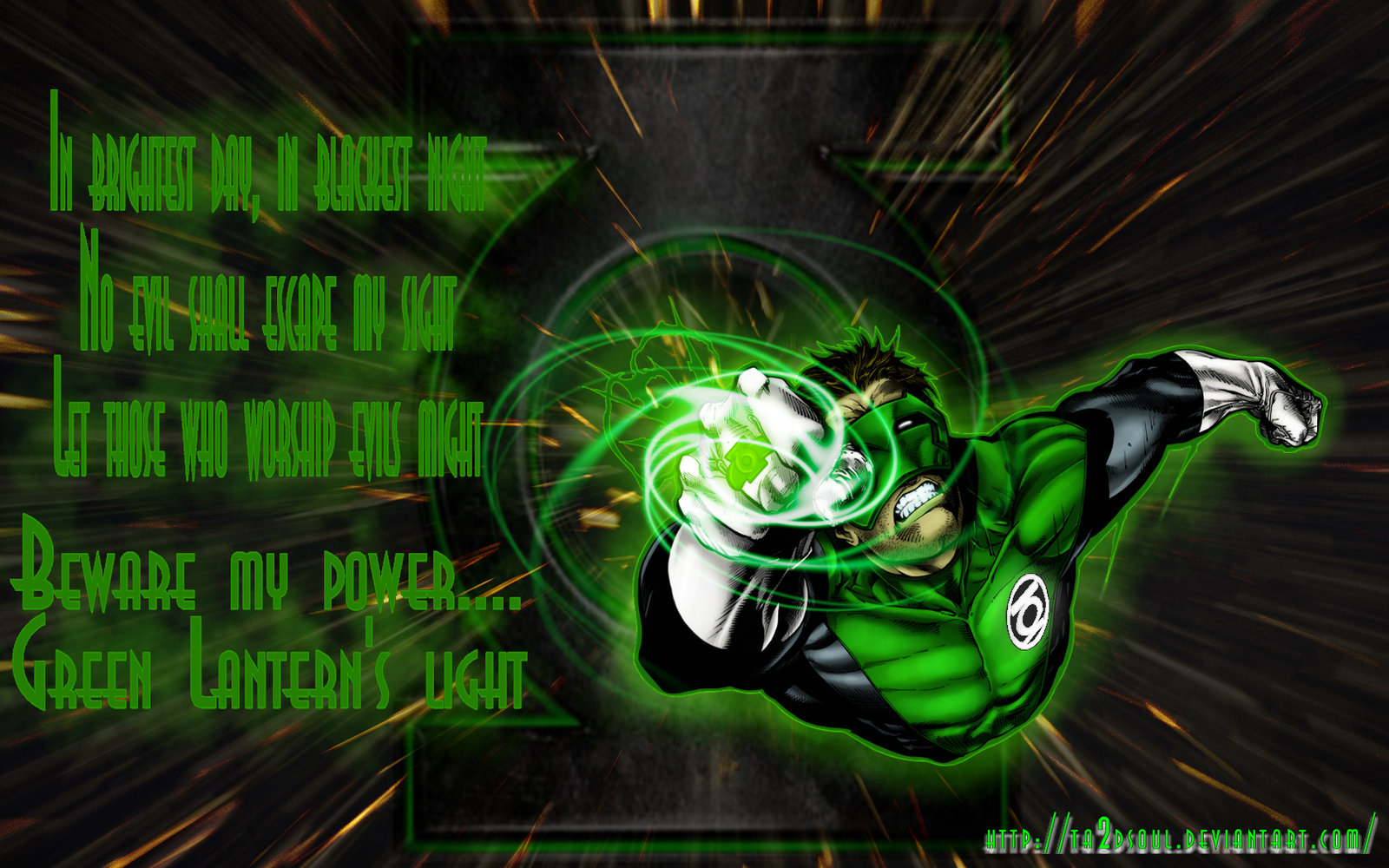 Green Lantern Wallpaper By Ta2dsoul