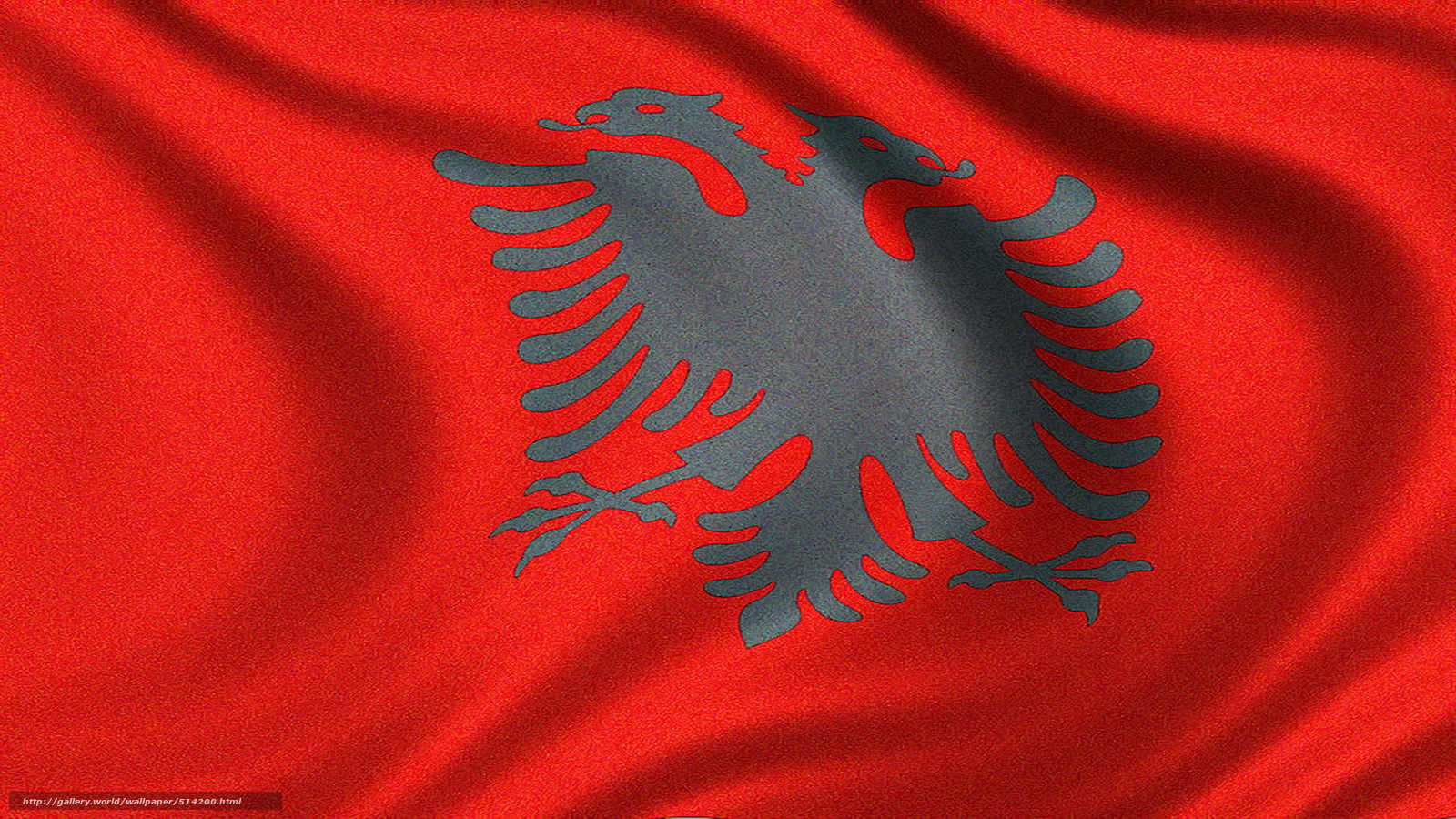 Flag Of Albania Albanian The Republic
