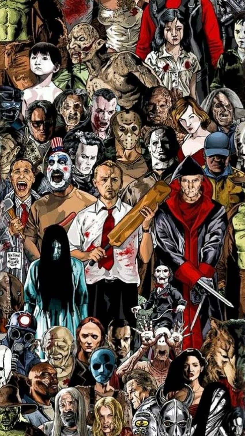 Horror Icons Wallpaper