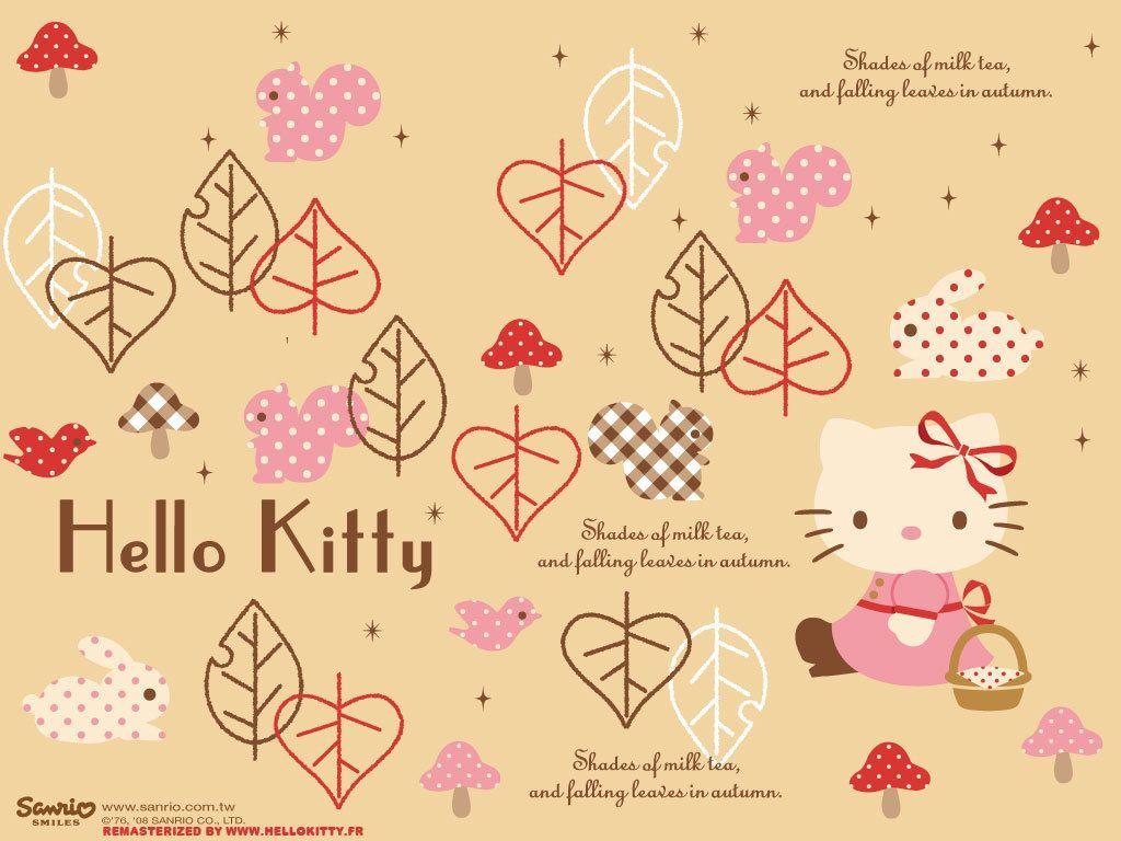 Hello Kitty Fall Wallpaper 48 images