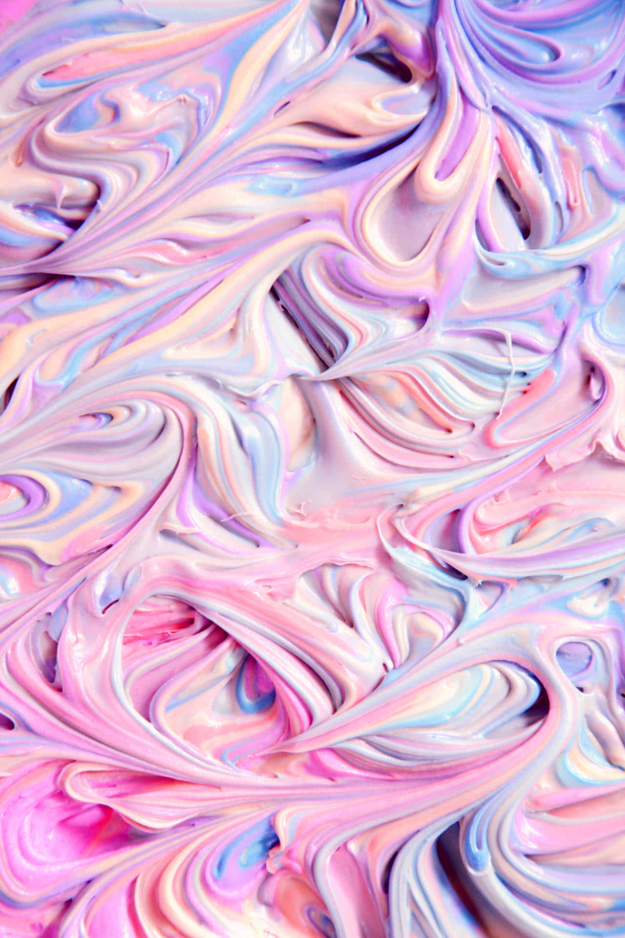 Bright And Colorful Pastel Abstract Art Wallpaper