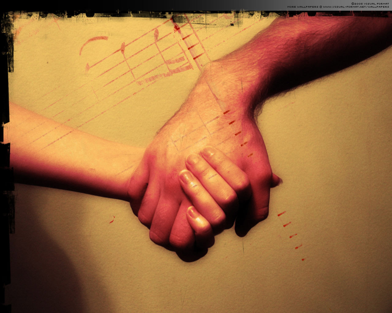 Holding Hands Wallpaper
