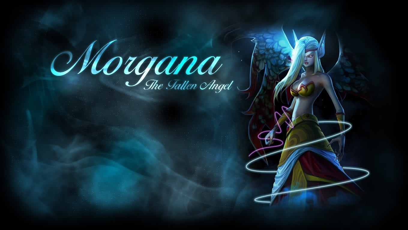 Legends Morgana The Fallen Angel Wallpaper