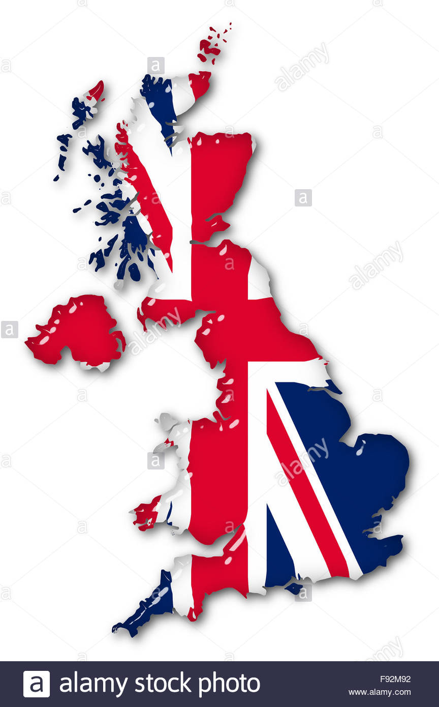 Free download Great Britain Volume 3d Flag close up on a white ...