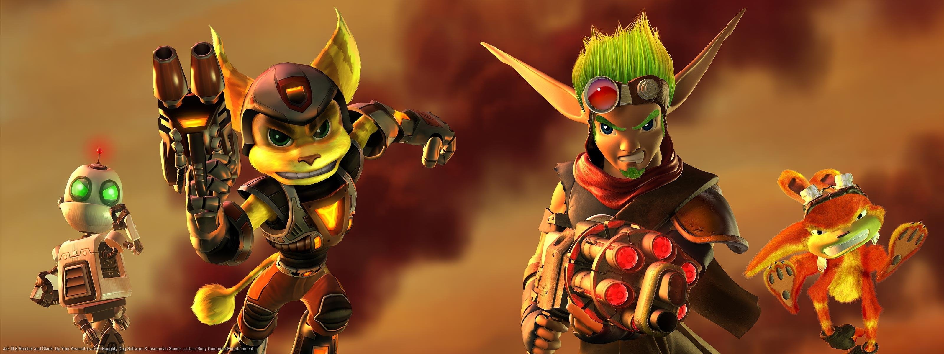 ratchet and clank insomnia naughty dog jak daxter wallpaper background