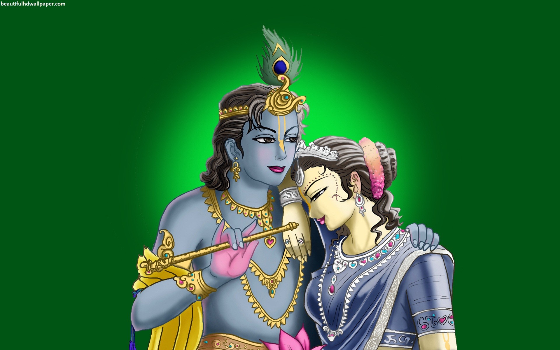 Radha Krishna HD Wallpaper