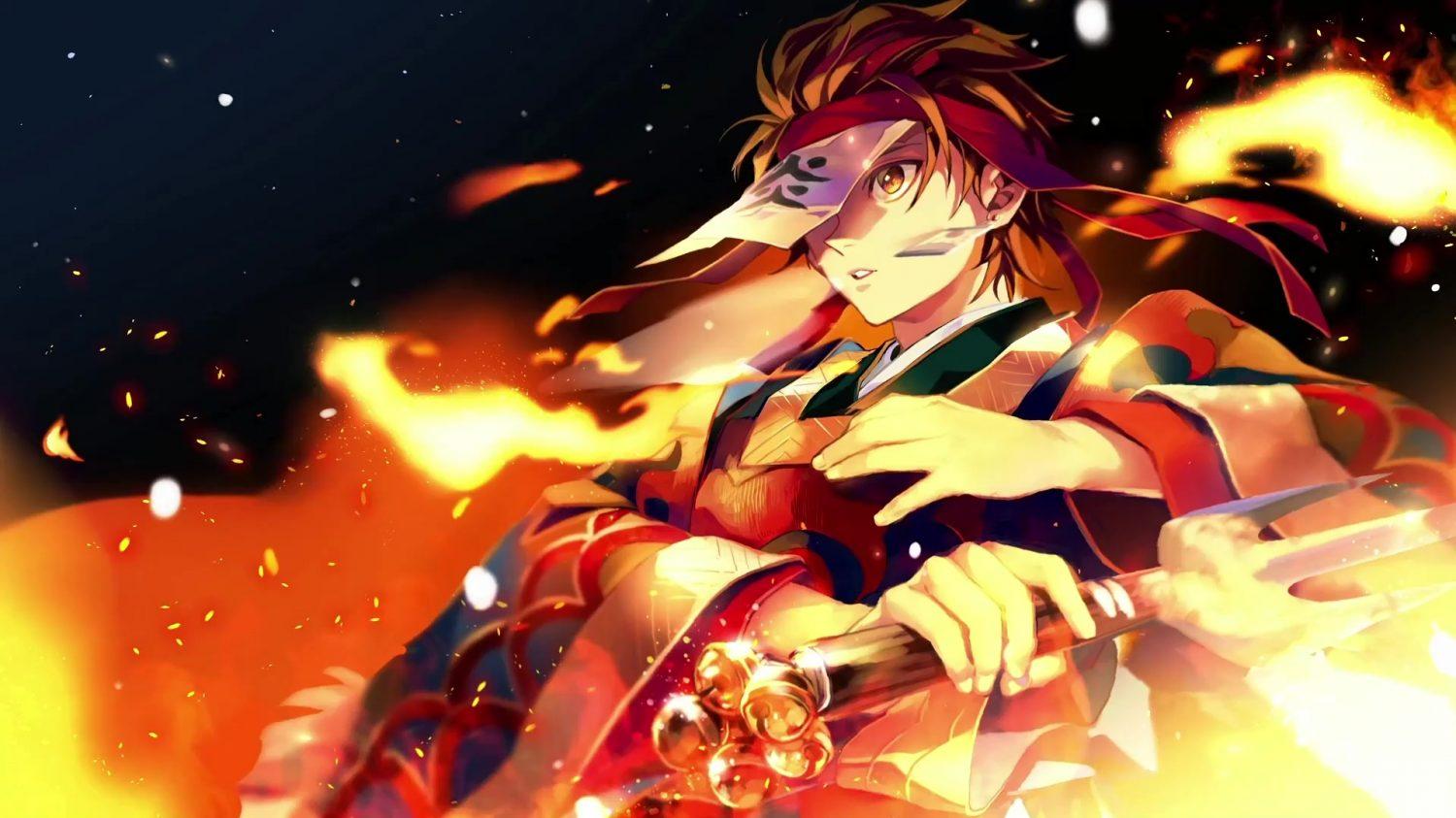 Tanjiro Hinokami Kagura Kimetsu No Yaiba Live Wallpaper