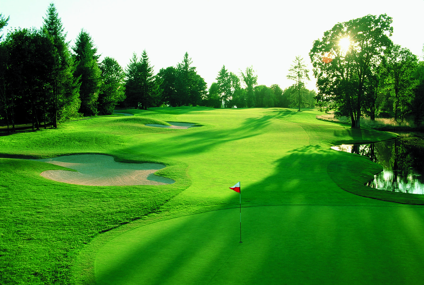 Beautiful Golf Course HD Desktop Wallpaper High Definition