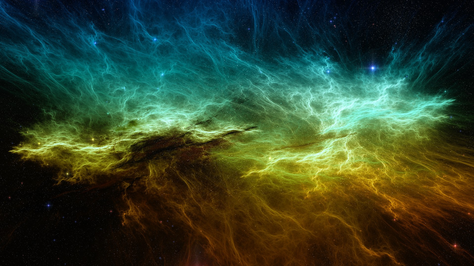 Desktop Abstract Nebula High Quality Wallpaper
