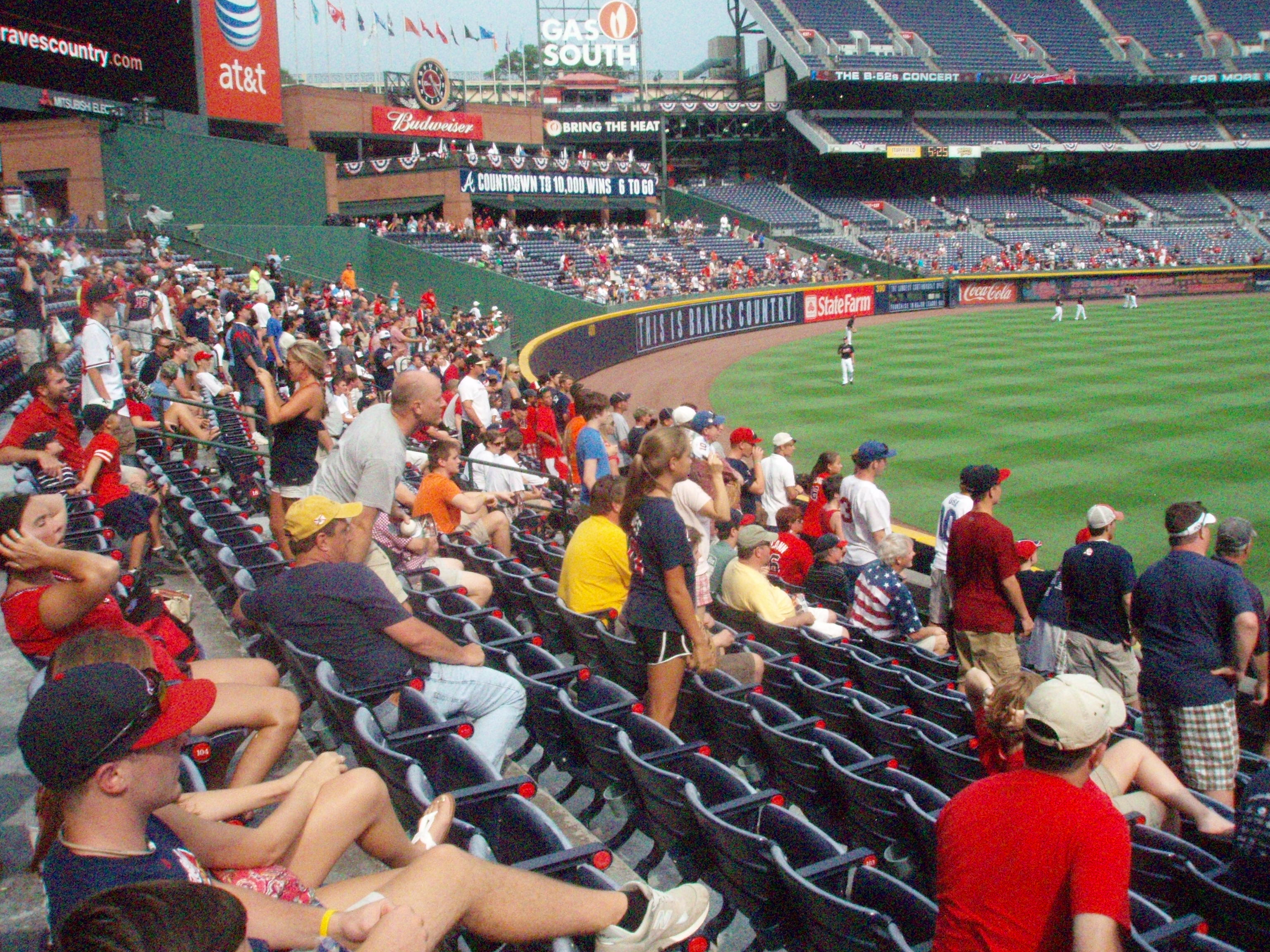 Baseball Stadium Crowd Background You Can See In The
