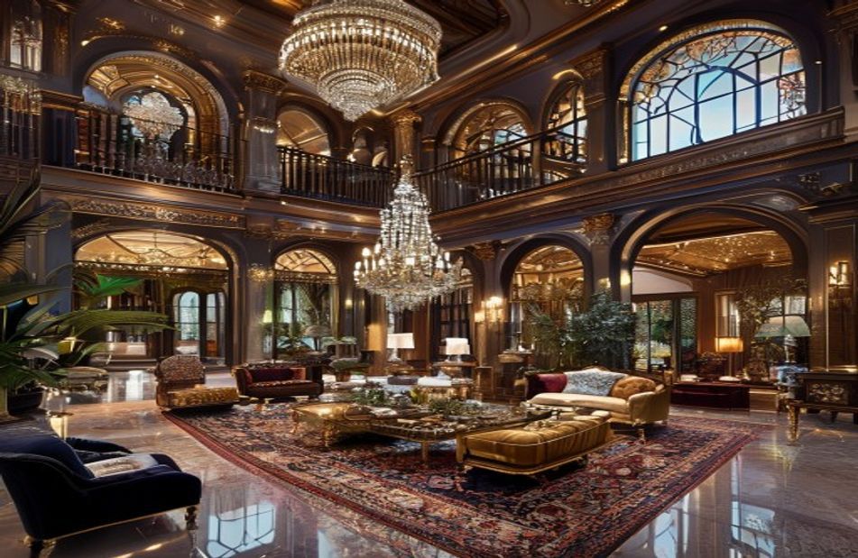 Luxury Mansion Wallpaper