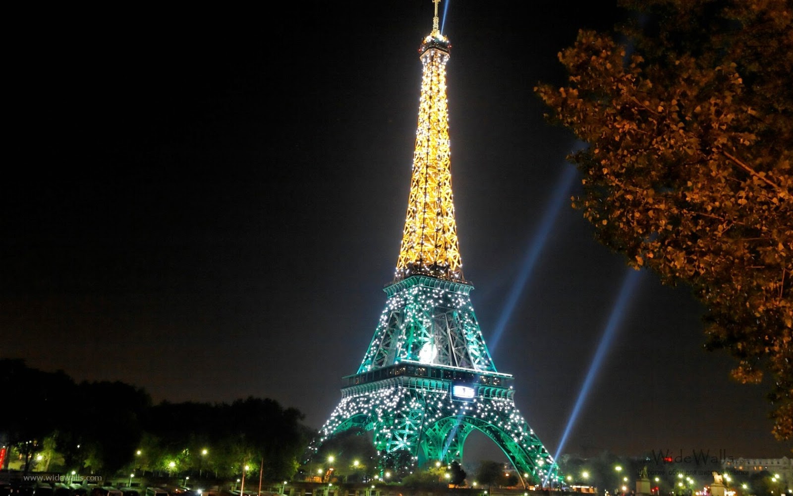 Eiffel Tower Natural Wallpaper HD